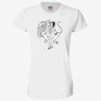 Ladies' 6.1 oz., 100% Cotton T-Shirt Thumbnail