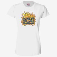 Ladies' 6.1 oz., 100% Cotton T-Shirt Thumbnail