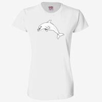 Ladies' 6.1 oz., 100% Cotton T-Shirt Thumbnail