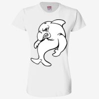 Ladies' 6.1 oz., 100% Cotton T-Shirt Thumbnail