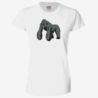 Ladies' 6.1 oz., 100% Cotton T-Shirt Thumbnail