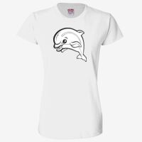 Ladies' 6.1 oz., 100% Cotton T-Shirt Thumbnail