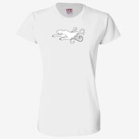 Ladies' 6.1 oz., 100% Cotton T-Shirt Thumbnail