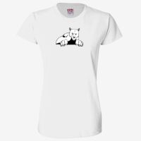 Ladies' 6.1 oz., 100% Cotton T-Shirt Thumbnail