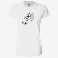 Ladies' 6.1 oz., 100% Cotton T-Shirt Thumbnail