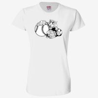 Ladies' 6.1 oz., 100% Cotton T-Shirt Thumbnail