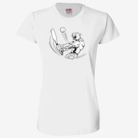 Ladies' 6.1 oz., 100% Cotton T-Shirt Thumbnail