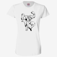 Ladies' 6.1 oz., 100% Cotton T-Shirt Thumbnail