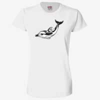 Ladies' 6.1 oz., 100% Cotton T-Shirt Thumbnail