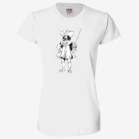 Ladies' 6.1 oz., 100% Cotton T-Shirt Thumbnail