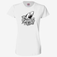 Ladies' 6.1 oz., 100% Cotton T-Shirt Thumbnail