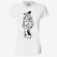 Ladies' 6.1 oz., 100% Cotton T-Shirt Thumbnail