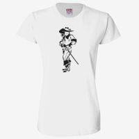 Ladies' 6.1 oz., 100% Cotton T-Shirt Thumbnail