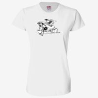 Ladies' 6.1 oz., 100% Cotton T-Shirt Thumbnail