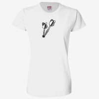 Ladies' 6.1 oz., 100% Cotton T-Shirt Thumbnail