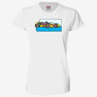 Ladies' 6.1 oz., 100% Cotton T-Shirt Thumbnail