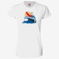 Ladies' 6.1 oz., 100% Cotton T-Shirt Thumbnail