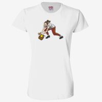 Ladies' 6.1 oz., 100% Cotton T-Shirt Thumbnail