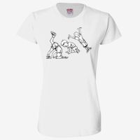 Ladies' 6.1 oz., 100% Cotton T-Shirt Thumbnail