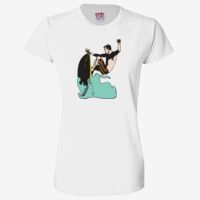 Ladies' 6.1 oz., 100% Cotton T-Shirt Thumbnail