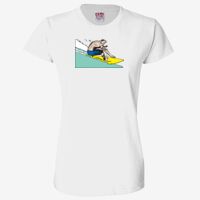 Ladies' 6.1 oz., 100% Cotton T-Shirt Thumbnail