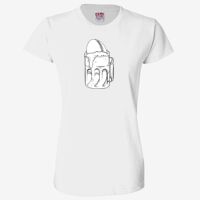 Ladies' 6.1 oz., 100% Cotton T-Shirt Thumbnail