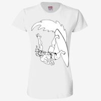 Ladies' 6.1 oz., 100% Cotton T-Shirt Thumbnail