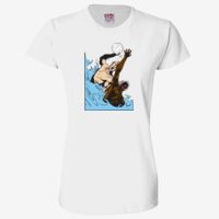 Ladies' 6.1 oz., 100% Cotton T-Shirt Thumbnail