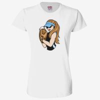 Ladies' 6.1 oz., 100% Cotton T-Shirt Thumbnail