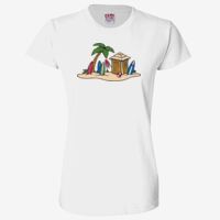 Ladies' 6.1 oz., 100% Cotton T-Shirt Thumbnail