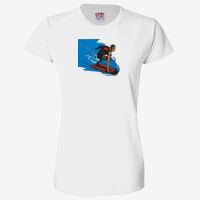 Ladies' 6.1 oz., 100% Cotton T-Shirt Thumbnail