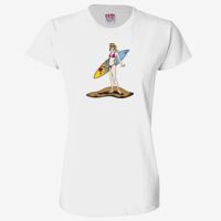 Ladies' 6.1 oz., 100% Cotton T-Shirt Thumbnail