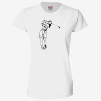 Ladies' 6.1 oz., 100% Cotton T-Shirt Thumbnail