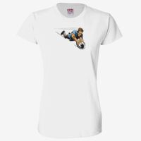 Ladies' 6.1 oz., 100% Cotton T-Shirt Thumbnail