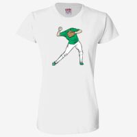 Ladies' 6.1 oz., 100% Cotton T-Shirt Thumbnail