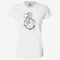 Ladies' 6.1 oz., 100% Cotton T-Shirt Thumbnail