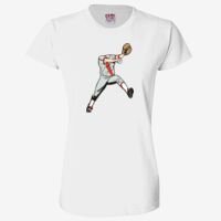 Ladies' 6.1 oz., 100% Cotton T-Shirt Thumbnail