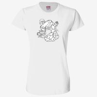 Ladies' 6.1 oz., 100% Cotton T-Shirt Thumbnail