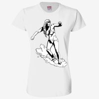 Ladies' 6.1 oz., 100% Cotton T-Shirt Thumbnail