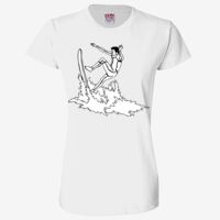 Ladies' 6.1 oz., 100% Cotton T-Shirt Thumbnail