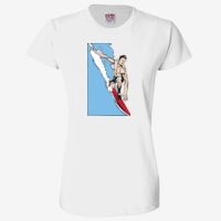 Ladies' 6.1 oz., 100% Cotton T-Shirt Thumbnail