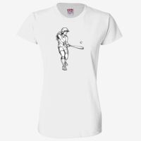 Ladies' 6.1 oz., 100% Cotton T-Shirt Thumbnail