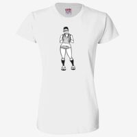 Ladies' 6.1 oz., 100% Cotton T-Shirt Thumbnail