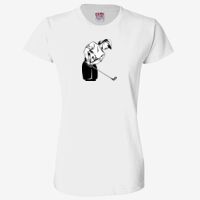 Ladies' 6.1 oz., 100% Cotton T-Shirt Thumbnail