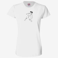 Ladies' 6.1 oz., 100% Cotton T-Shirt Thumbnail