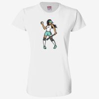 Ladies' 6.1 oz., 100% Cotton T-Shirt Thumbnail