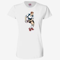 Ladies' 6.1 oz., 100% Cotton T-Shirt Thumbnail