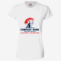 Ladies' 6.1 oz., 100% Cotton T-Shirt Thumbnail