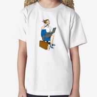 Youth USA Made Cotton T-Shirt Thumbnail