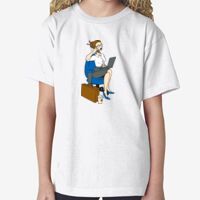 Youth 6.1 oz., 100 % Cotton T-Shirt Thumbnail